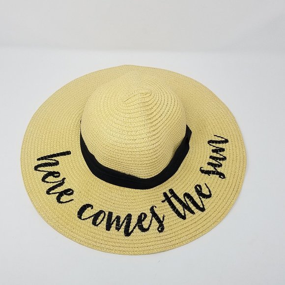 brook + bay Accessories - Brook + Bay HERE COMES THE SUN sun hat